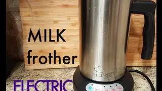 Chef's Star Electric Milk Frother Latte Coconut for Nespresso