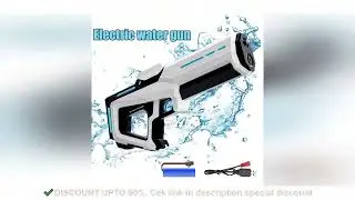 Kids Electric Water Gun Toys Summer Outdoor Beach Battle Game Full Automatic Induction Absorb Water