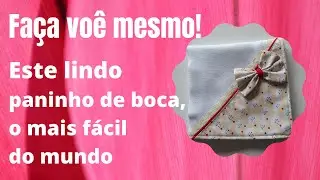 paninho de boca muito fácil/costurando pano