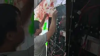 Front maintenance led display#shorts #leddisplay #ledscreen #eagerled #indoorledscreen