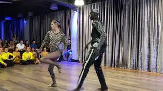 Edson & Nicole at the Saltimambo Night on December 6th 2019