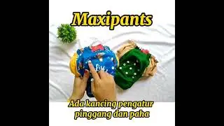 perbedaan clodi jumbo AIO ( ALL IN ONE ) klodiz Maxipants dan Kiddipants untuk bayi gendut