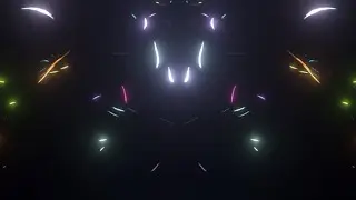 FREE Colorful Neon Particles Overlay 🎇 Abstract Light Animation | Futuristic Background Visuals