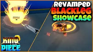 King piece dark leg revamp showcase new update