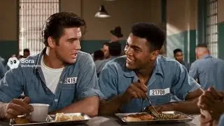 👑 “THE JAILHOUSE REDEMPTION” (1956) – Elvais and Ali | Shawshank Ai Parody Mash-Up!
