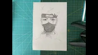 How to draw Kakashi Hatake | Kakashi step by step | easy anime tutorial