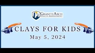 Check out the Recap of Clays for Kids 2024 for The Outdoor Dream Foundation!!