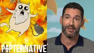 Tom Ellis compares working on Exploding Kittens to Lucifer (Netflix)