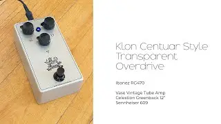 Klon Centaur inspired Transparent Overdrive