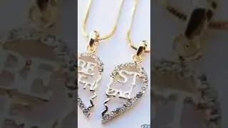 Amazing & Cute Best Friend Necklace Design Collection For Girls 2022 || Beautiful Necklace Design