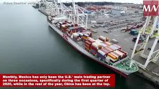 China surpasses Mexico as the U.S.&rsquo; main trading partner