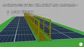 FRP Walkway and Handrail