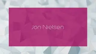 Jon Nielsen - appearance