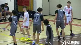 District 8 Junior Basketball Championship - St. Mary's Eagles vs Resurrection Phoenix