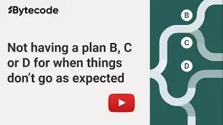 Pitfall: Not Having A Plan B, C Or D