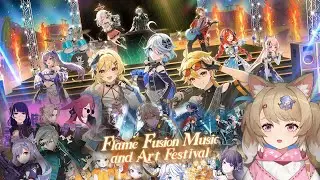 【Genshin Impact】HoYoFair Flame Fusion Music and Art Festival 2024 REACTION! 🔥