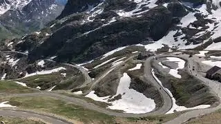 Col du Lautaret depuis le Col du Galibier