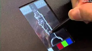 Capacitive Touchscreen Usable with a Stylus : DigInfo