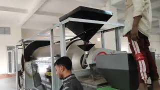 Best Chana Roasted Machine Manufacturer in India | Full Manufacturing Video#ChanaRoastingMachine