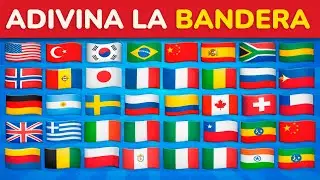 🚩 ADIVINA LA BANDERA 🚩 - NIVEL DIFICIL🤓​​🗺️​