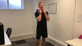 Good Mornings With Dumbbells