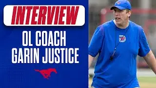 SMU OL Coach Garin Justice breaks down improvements from OL this season