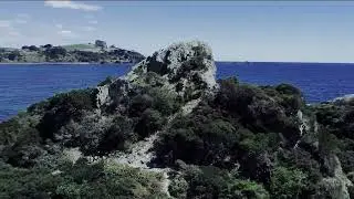 Aerial Footage, Goat Island, Penguin Rd, West Ulverstone, Tasmania, Australia