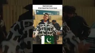 PANTHER ANGRY REPLY TO HIS PAKISTANI FAN |#shorts #panther #desihiphop