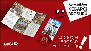 A4 2 Kırım Broşür | Baskı Hazırlama