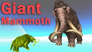 Giant Mammoth vs Zombie mammoth | Epic battle for food | Versuslife ep.10