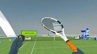 Mostly full game Luisa Garcia versus Me!!!!! MatchPoint Tennis. META QUEST 3.