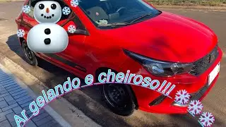 Higienização do Ar-condicionado Fiat Argo