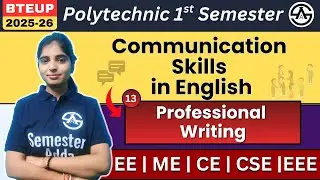 Communication Skills in English |  L-13 | Unit -4 | Covering Letter