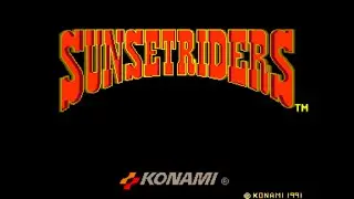Sunset Riders (Arcade) 【Longplay】