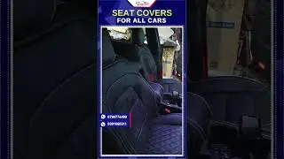 Seat covers for all cars @cartrackshyderabad