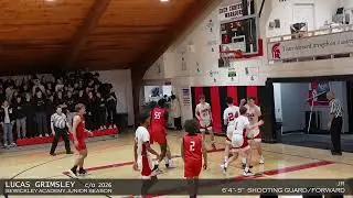 Lucas Grimsley A SCORING MACHINE Sewickley Academy Basketball - Class of 2026
