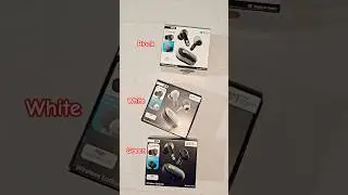Goboult Y1 Color Comparison | White vs Black vs Green | Best Wireless Earbuds Under ₹1000 | #Shorts