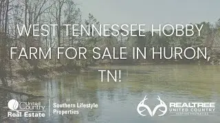 SOLD!!  Hobby Farm For Sale in Huron, TN!