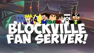 BLOCKVILLE FAN SERVER RELAUNCH! (Now with minigames and more worlds!)