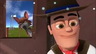 canci&oacute;n y baile del rojo Caballo y el Pollito - el Tractor y el Toro || La vaca lola