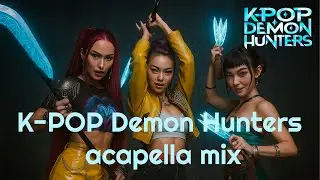 KPop Demon Hunters acapella mix | Huntrix x Saja Boys (Fan Edit)