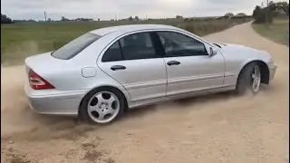 Donuts with Mercedes C220 CDI w203