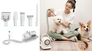 Customer Reviews Neabot P1 Professional Pet Grooming Kit & Vacuum Suction