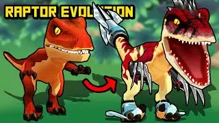 แร็พเตอร์กลายพันธุ์เป็นร่างโหด!! | Raptor Evolution #2 [ เกมส์มือถือ ]