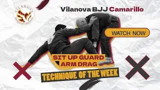 SIT UP GUARD TO ARM DRAG &ndash; SIMPLE SWEEP & BACK TAKE FOR BJJ