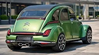 Citroën 2CV 2026: 2CV возрождается в современной версии