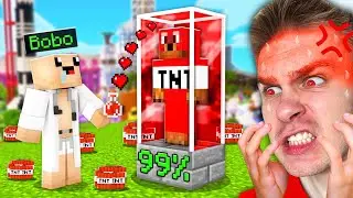 BOBO ZOSTAŁ LEKARZEM i WYLECZYŁ MNIE w SZPITALU na MILIONOWICACH 🏥 w Minecraft!
