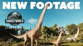 🔲 BRAND NEW JWE3 DINOSAUR REVEALED! + New Baby Dino Info | Jurassic World Evolution 3 News