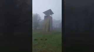 CREEPY TOWER IN THE WOODS #creepy #fog #fear #scary #scarystories #abandoned #horror #horrorstories