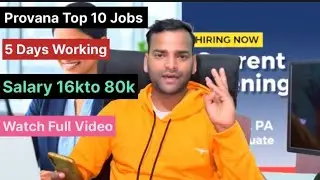 Top 10 Job Openings ll Non Voice Jobs in Noida 